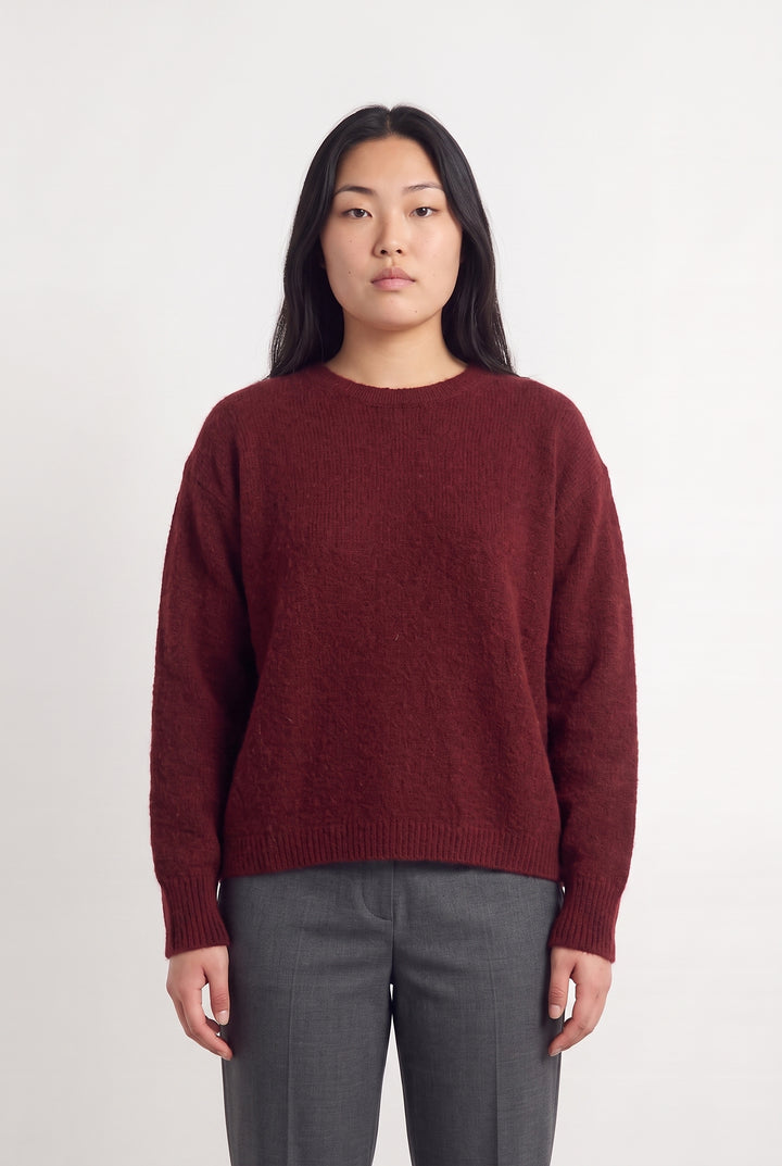 Pull Bordeaux - Taille L/40 de la marque Eric Bompard | PARAD115978 - Vendu par Paradigme - Image 1