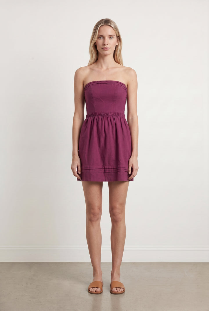 Robe Bustier Violette - Taille M/38 de la marque Pablo | PARAD115979 - Vendu par Paradigme - Image 1