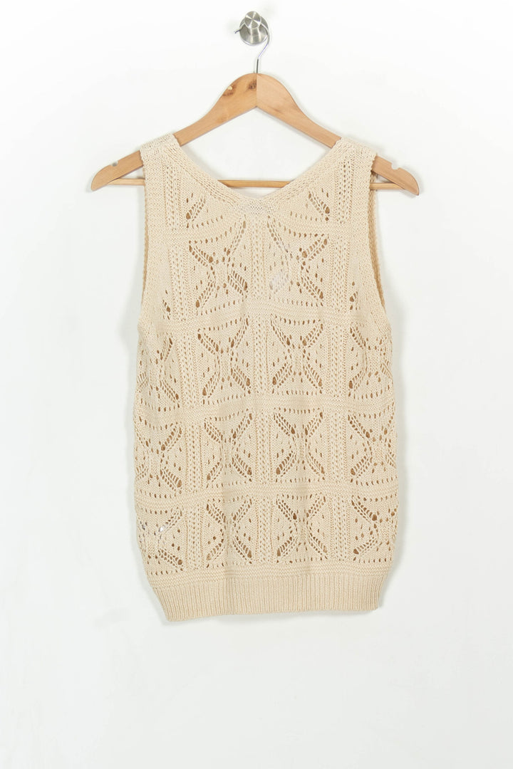Débardeur Beige - Taille S/36 de la marque La Fée Maraboutée | PARAD115980 - Vendu par Paradigme - Image 5