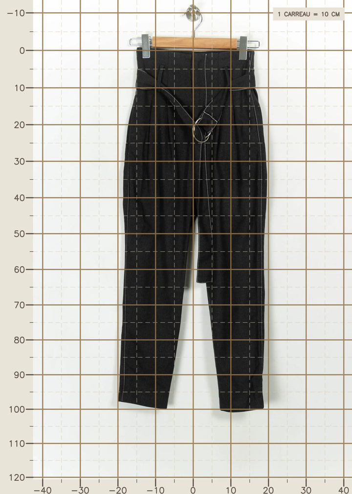 Pantalon Noir - Taille XS/34 de la marque Suncoo | PARAD115984 - Vendu par Paradigme - Image 4