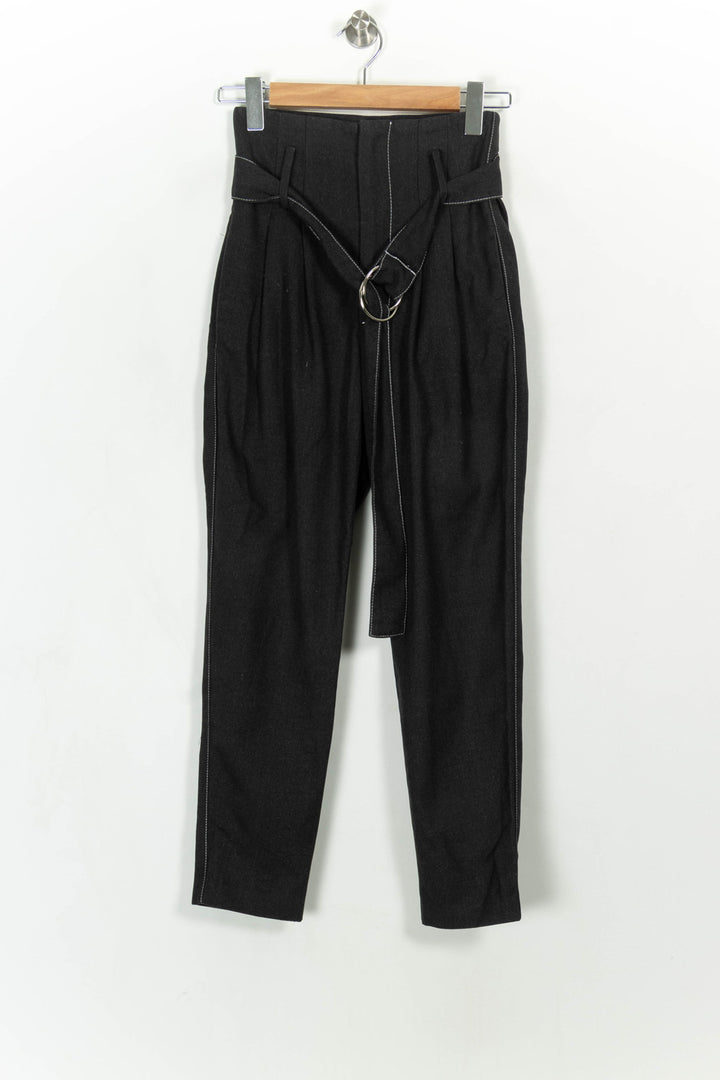 Pantalon Noir - Taille XS/34 de la marque Suncoo | PARAD115984 - Vendu par Paradigme - Image 2