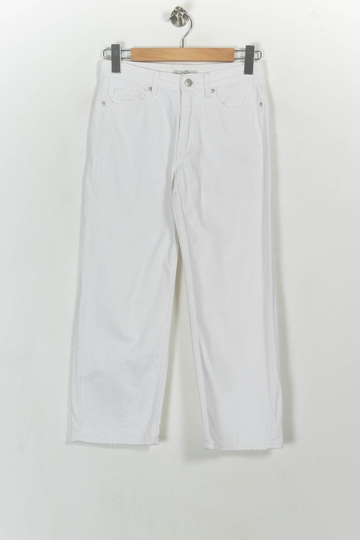 Jean Blanc - Taille XS/34 de la marque FRNCH | PARAD115988 - Vendu par Paradigme - Image 2