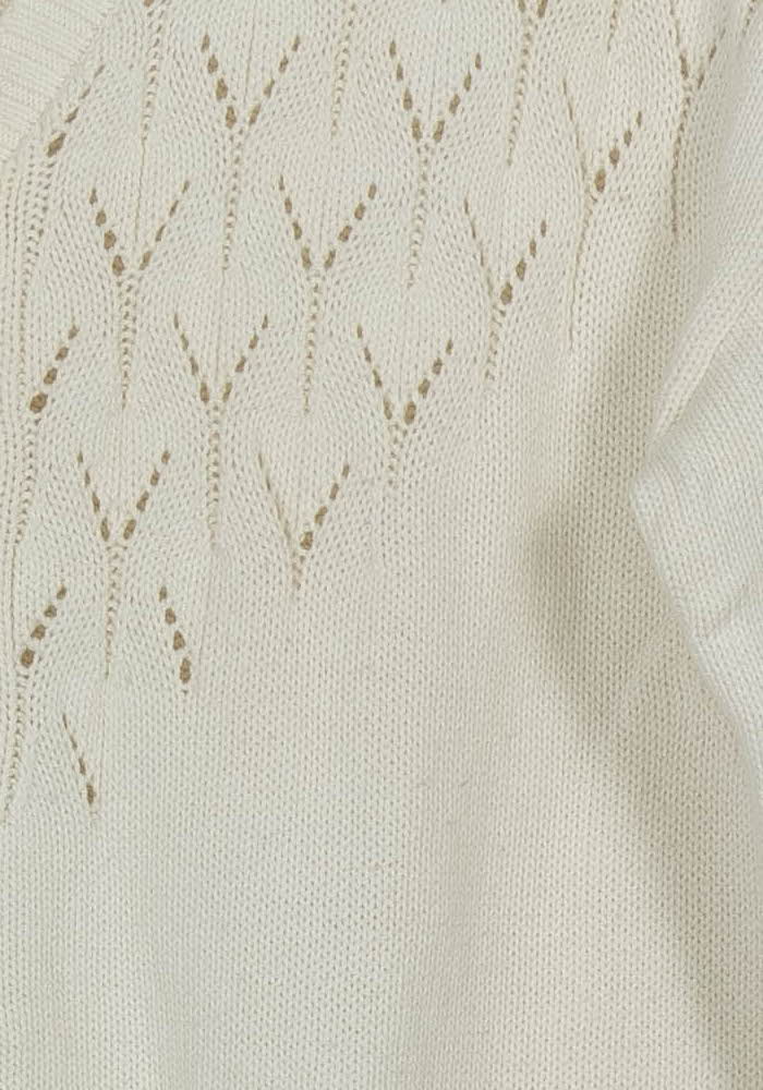 Cardigan Blanc - Taille S/36 de la marque Ekyog | PARAD115989 - Vendu par Paradigme - Image 3