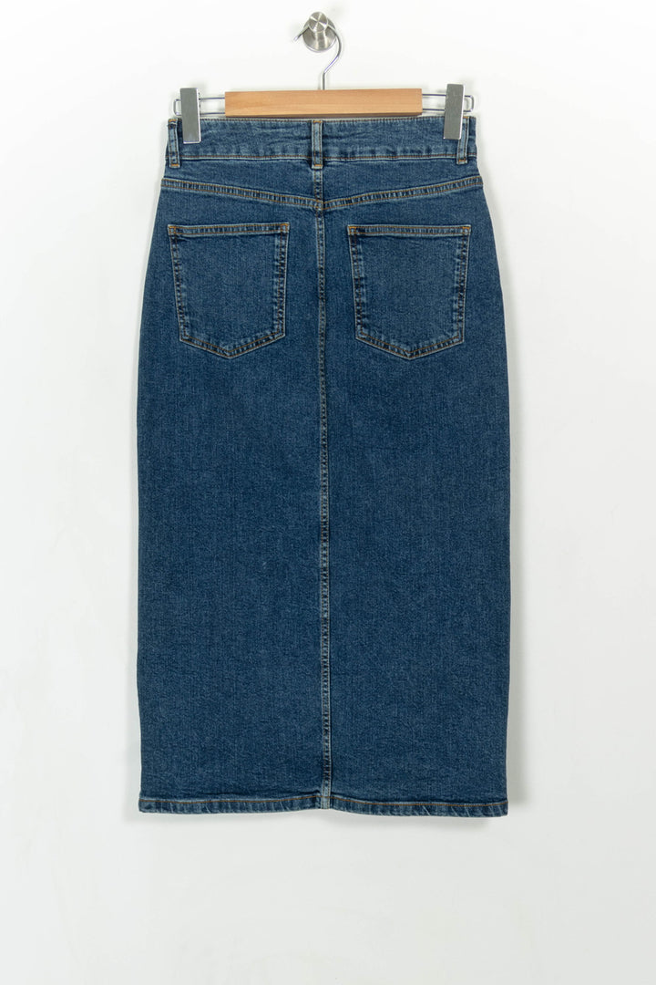 Jupe Midi Bleu - Taille M/38 de la marque ZAPA | PARAD116005 - Vendu par Paradigme - Image 5