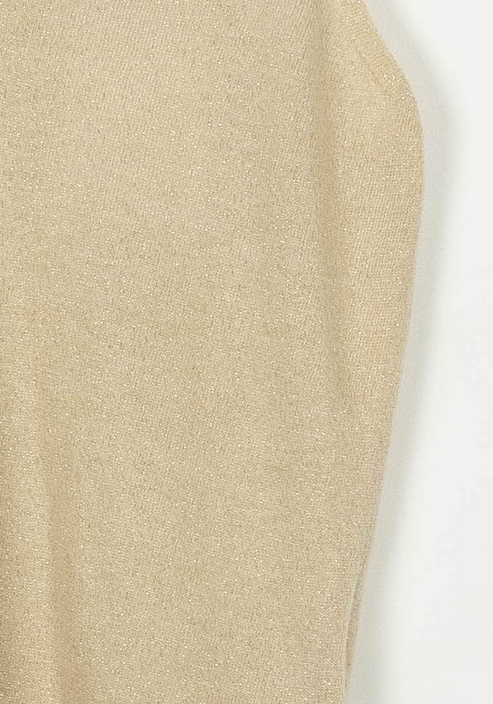 Débardeur Doré - Taille S/36 de la marque Maison 123 | PARAD116006 - Vendu par Paradigme - Image 3