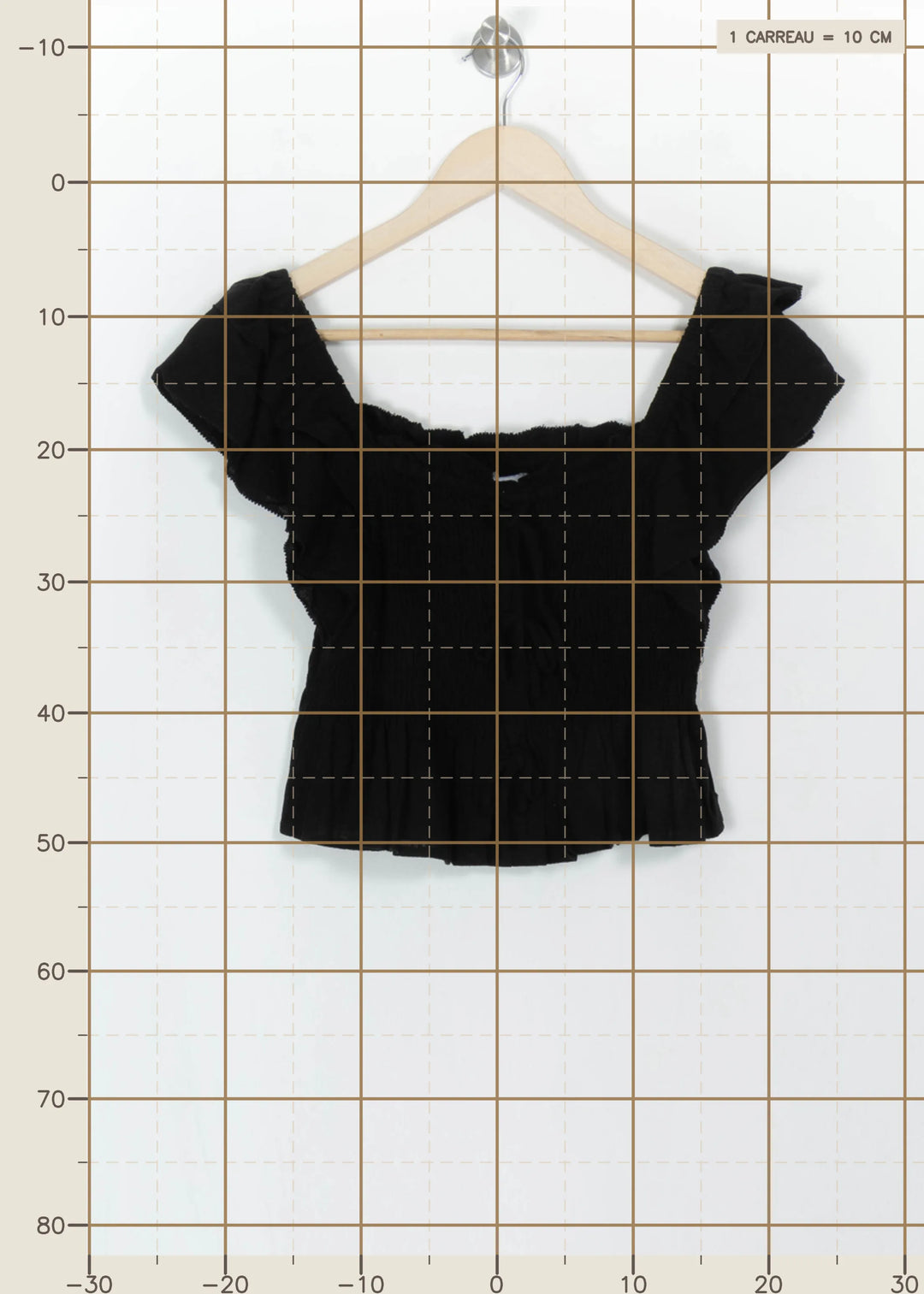 Top Noir - Taille S/36 de la marque Suncoo | PARAD116007 - Vendu par Paradigme - Image 4