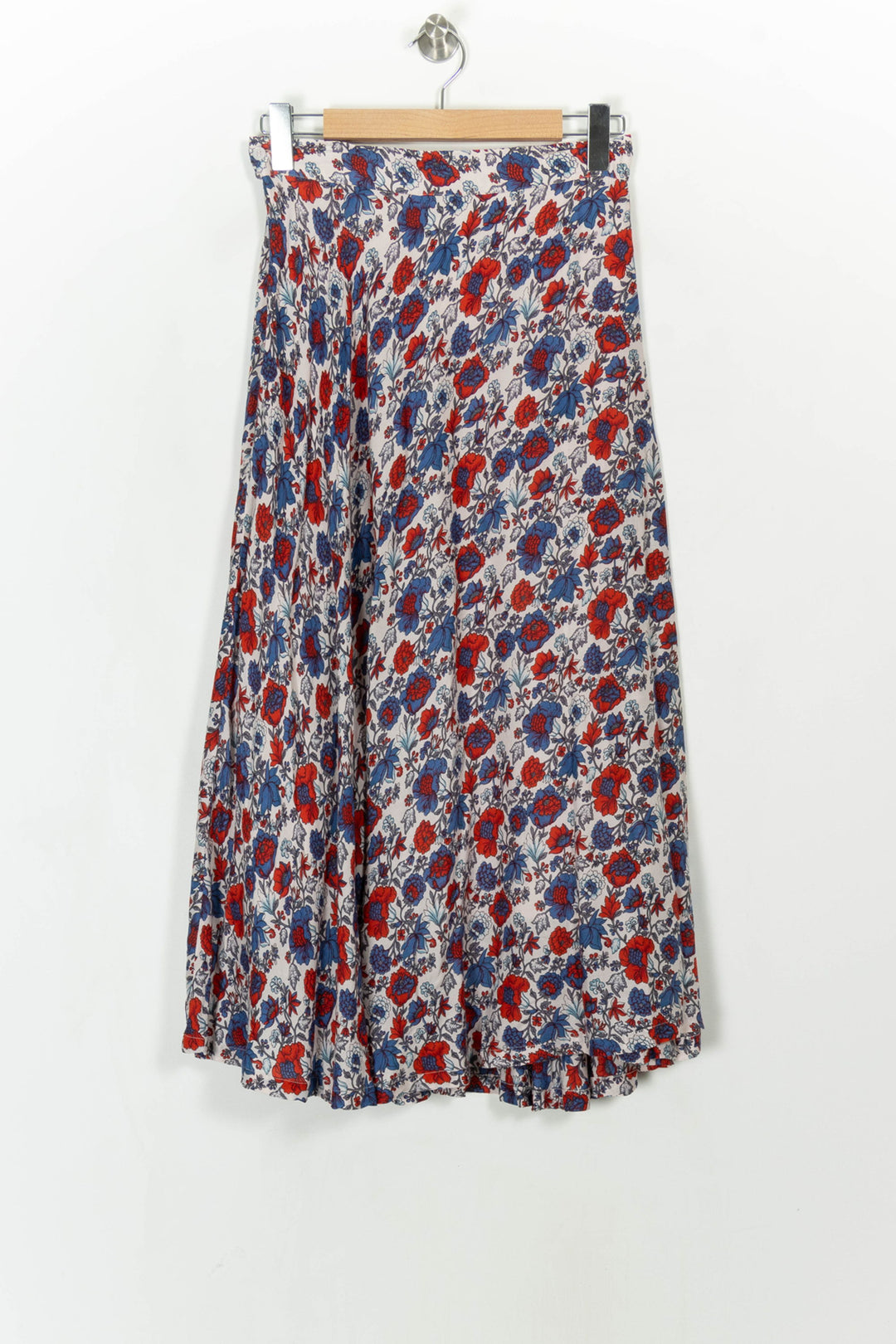 Jupe Longue Rouge et Bleue - Taille L/40 de la marque Petite Mendigote | PARAD116009 - Vendu par Paradigme - Image 5