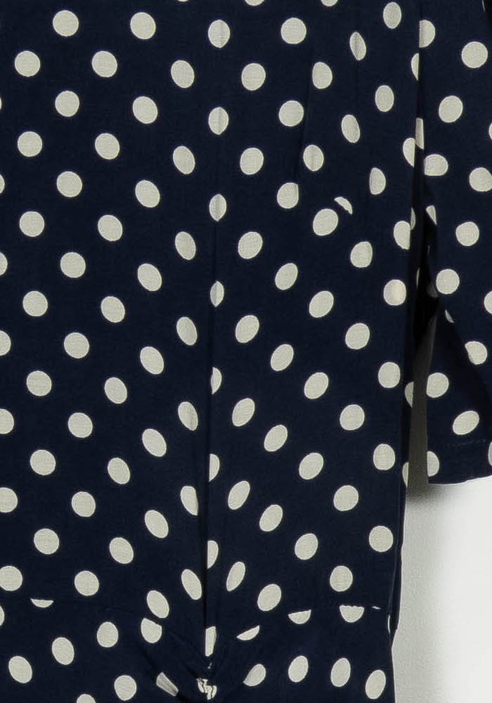 Robe Longue Bleu et Blanche - Taille L/40 de la marque Petite Mendigote | PARAD116010 - Vendu par Paradigme - Image 3