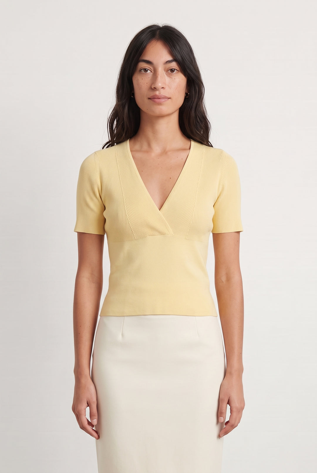 Pull Jaune - Taille M/38 de la marque Sandro | PARAD116011 - Vendu par Paradigme - Image 1