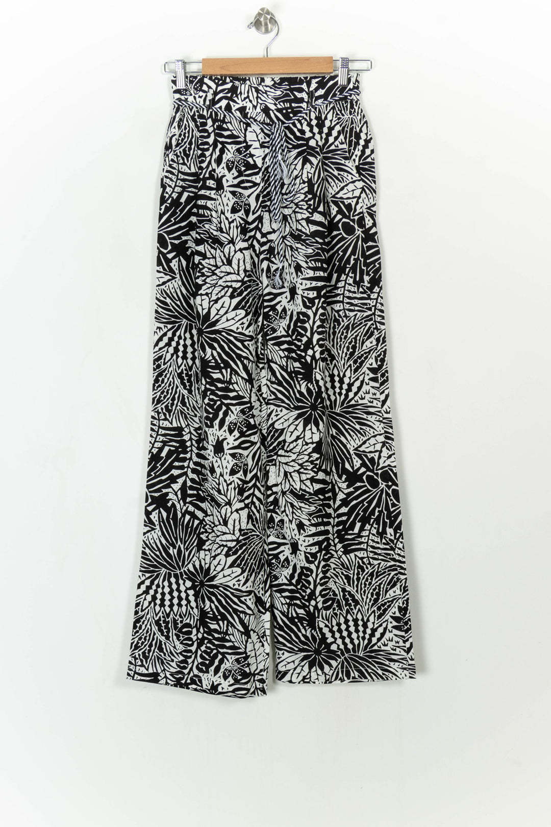 Pantalon Large Noir et Blanc - Taille S/36 de la marque Suncoo | PARAD116012 - Vendu par Paradigme - Image 2
