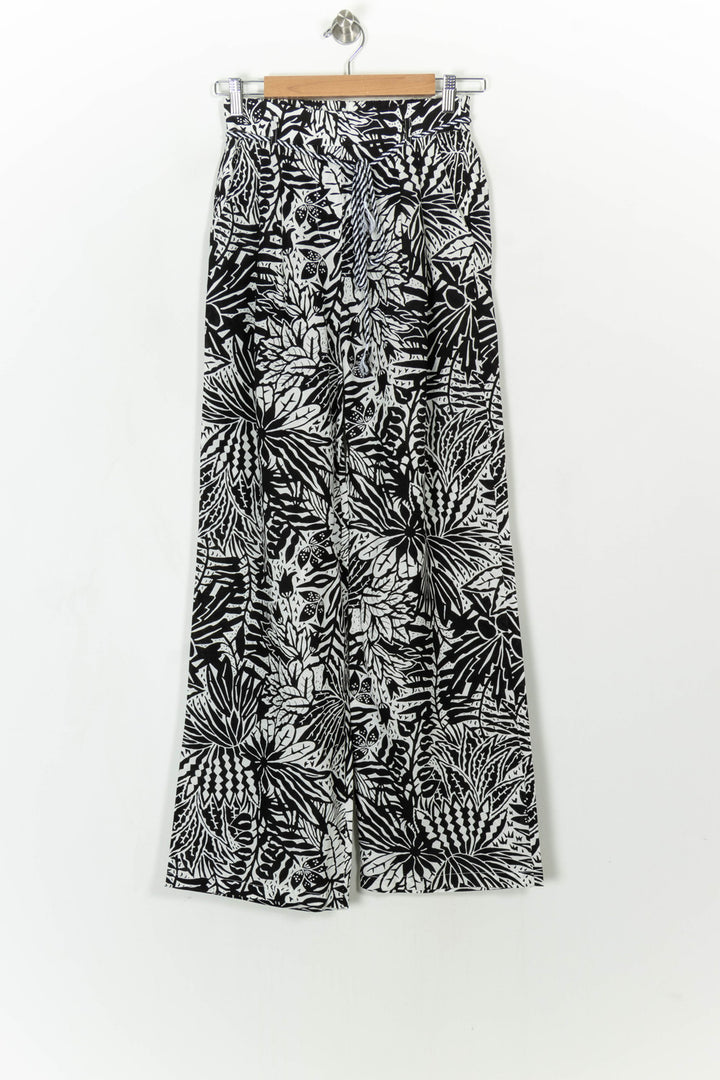 Pantalon Large Noir et Blanc - Taille S/36 de la marque Suncoo | PARAD116012 - Vendu par Paradigme - Image 2