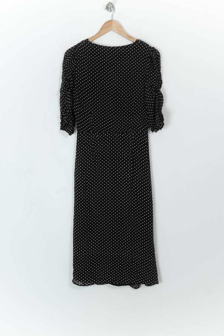Robe à Pois Noire et Blanche - Taille L/40 de la marque Petite Mendigote | PARAD116015 - Vendu par Paradigme - Image 5