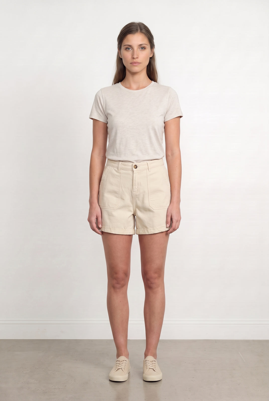 Short Beige - Taille M/38 de la marque Pablo | PARAD116019 - Vendu par Paradigme - Image 1