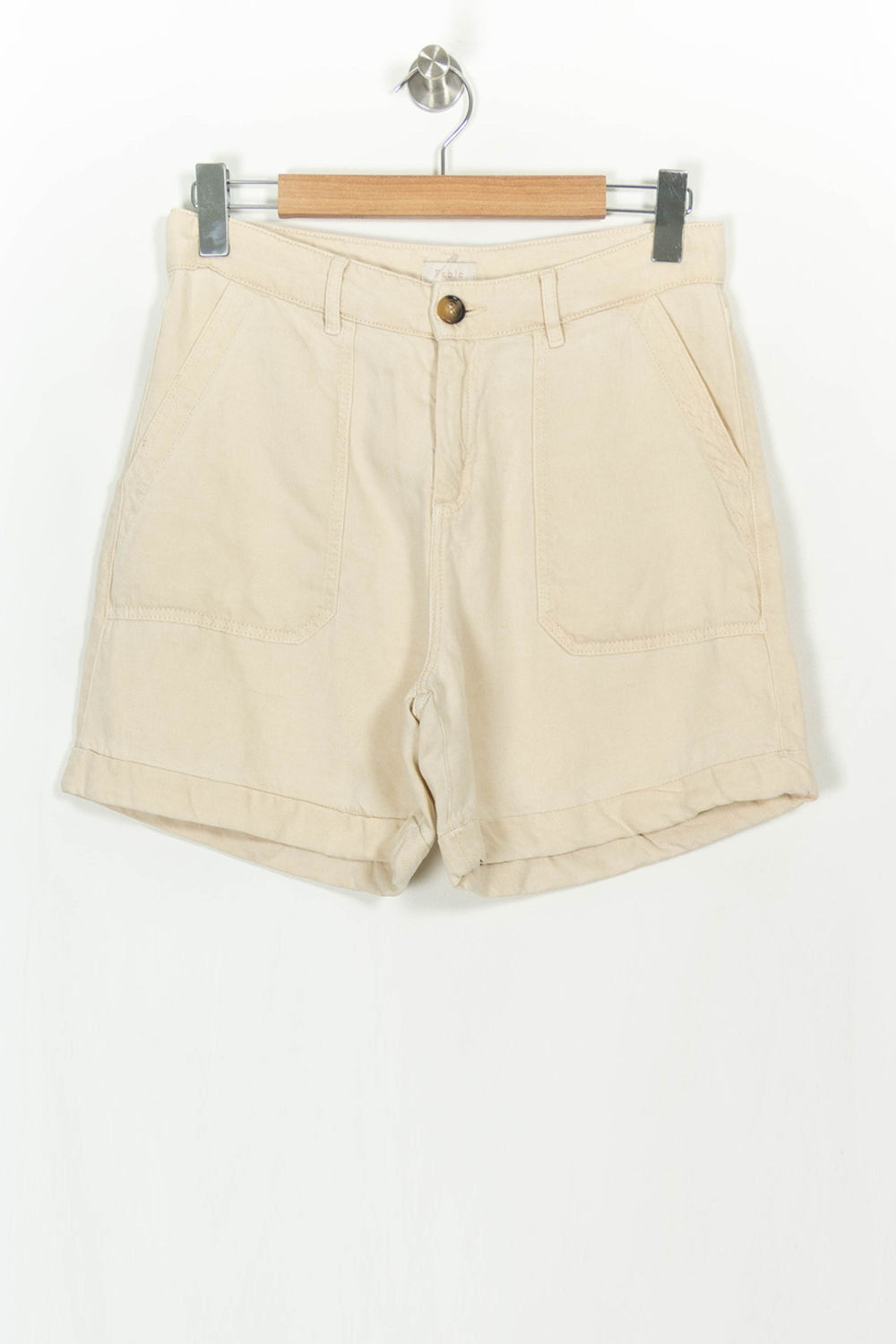 Short Beige - Taille M/38 de la marque Pablo | PARAD116019 - Vendu par Paradigme - Image 2