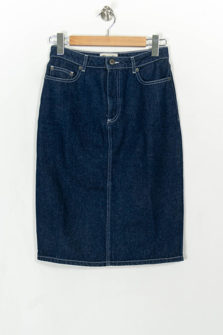 Jupe en Jean Bleue - Taille M/38 de la marque Rouje | PARAD116020 - Vendu par Paradigme - Image 2