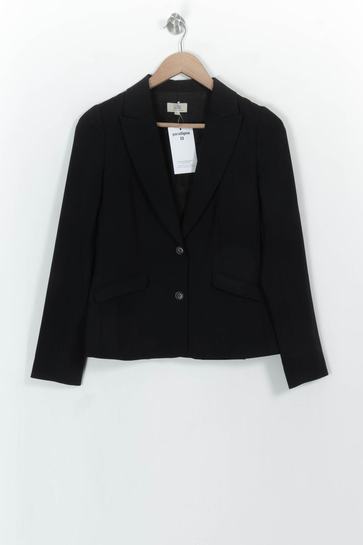Blazer Noir - Taille M/38 de la marque Pablo | PARAD116096 - Vendu par Paradigme - Image 2