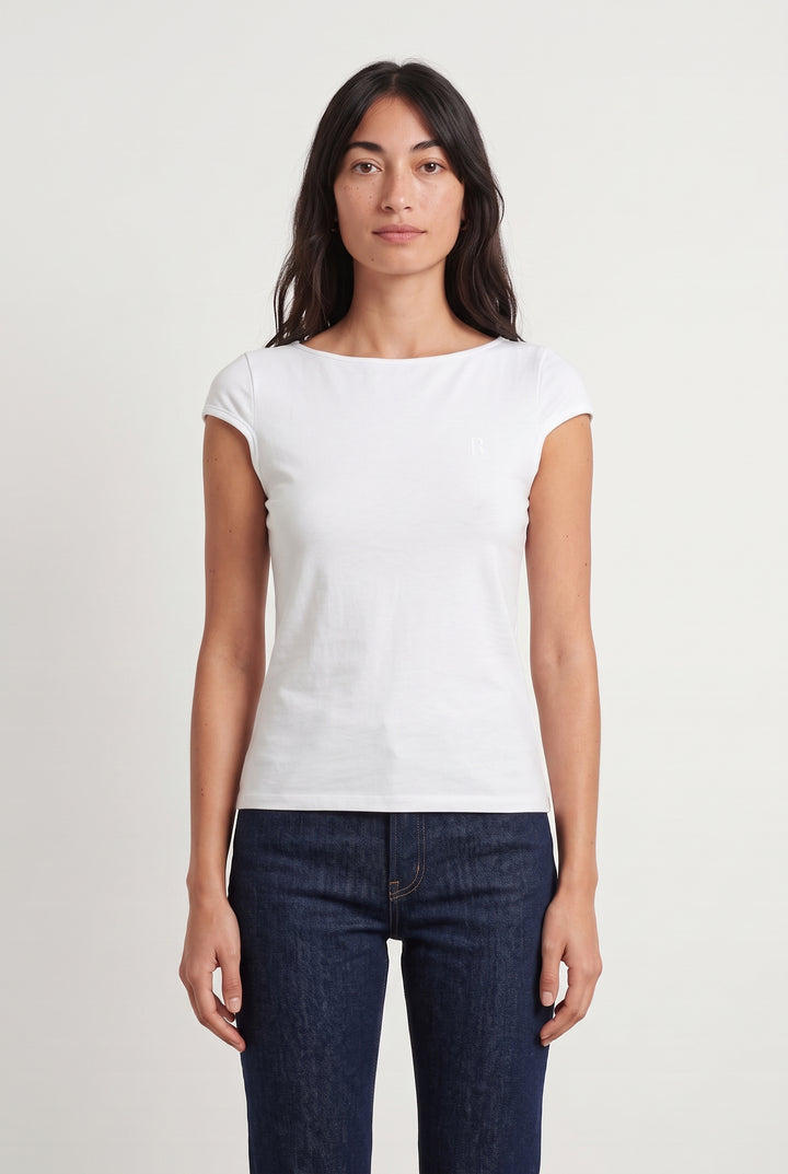 T-shirt Blanc - Taille M/38 de la marque Rouje | PARAD116117 - Vendu par Paradigme - Image 1