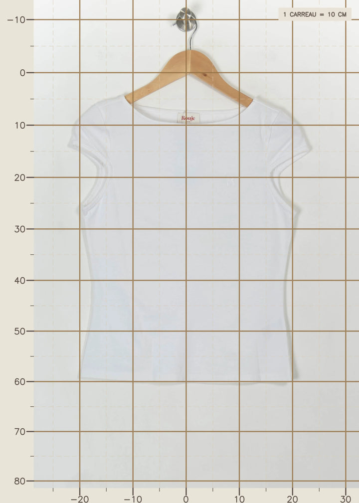T-shirt Blanc - Taille M/38 de la marque Rouje | PARAD116117 - Vendu par Paradigme - Image 4