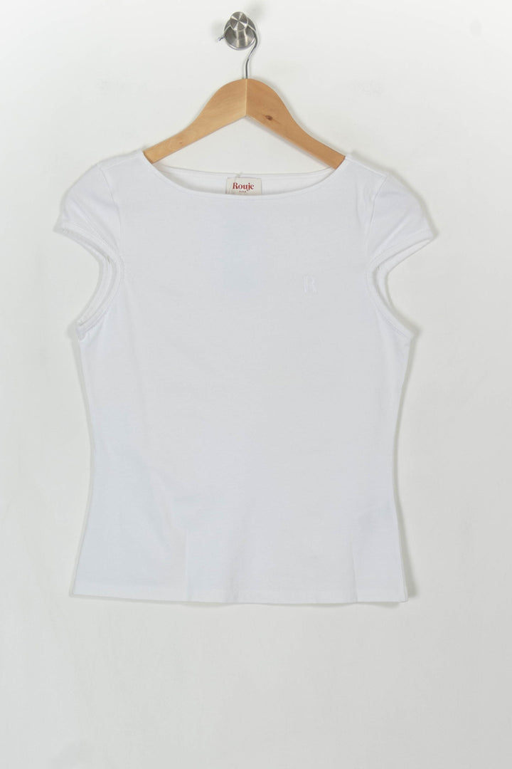 T-shirt Blanc - Taille M/38 de la marque Rouje | PARAD116117 - Vendu par Paradigme - Image 2
