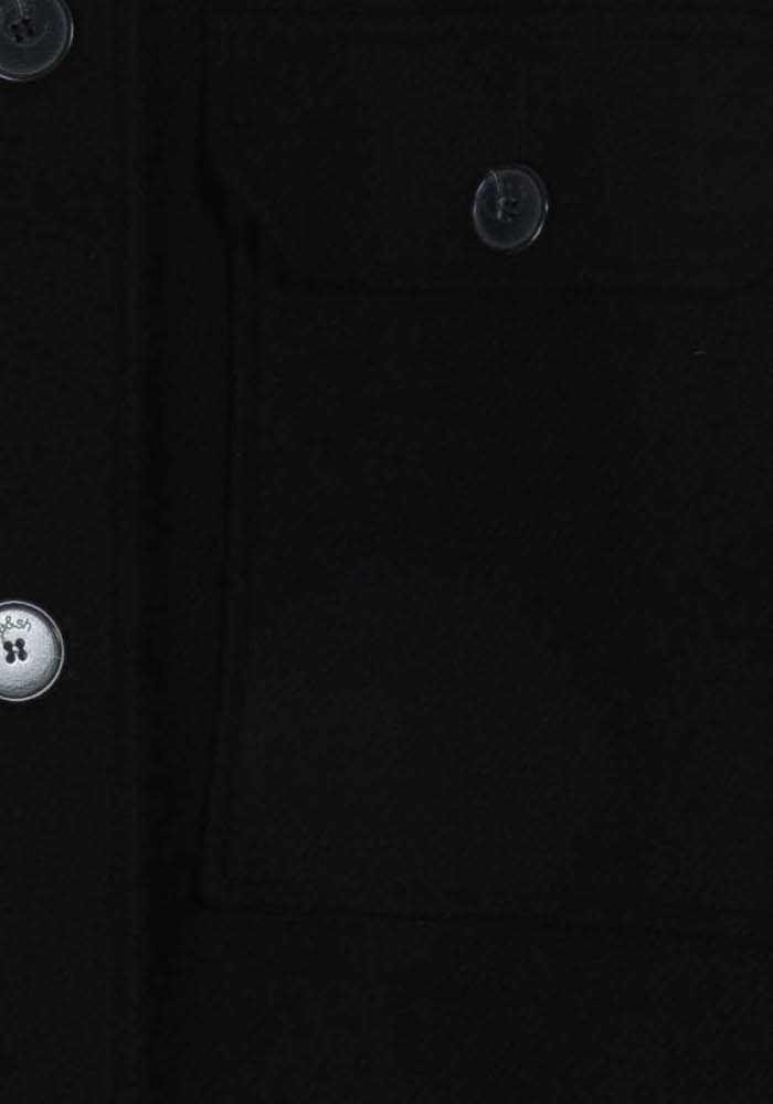 Manteau Noir - Taille S/36 de la marque ba&amp;sh | PARAD116119 - Vendu par Paradigme - Image 3