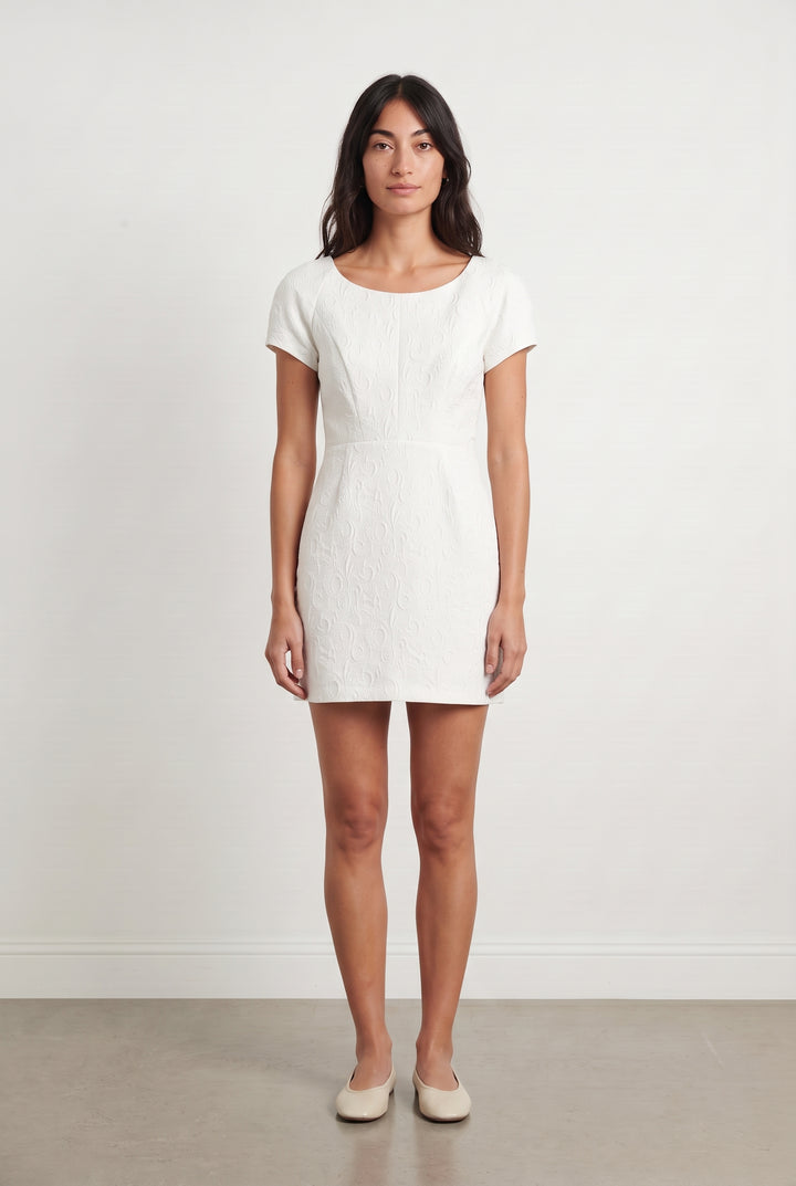 Robe Courte Beige - Taille XS/34