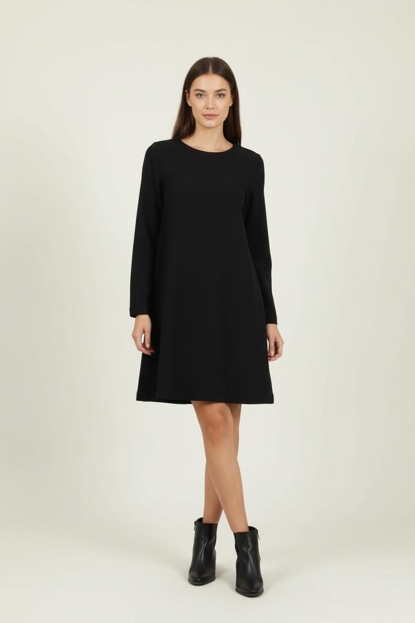 Robe Noire - Taille L/40 de la marque Ganni | PARAD11629 - Vendu par Paradigme - Image 1