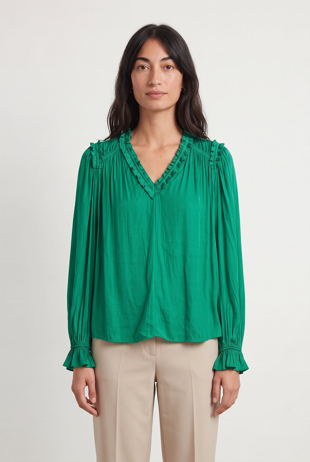 Top Vert - Taille XS/34