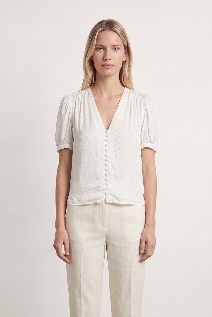 Chemisier Beige - Taille S/36