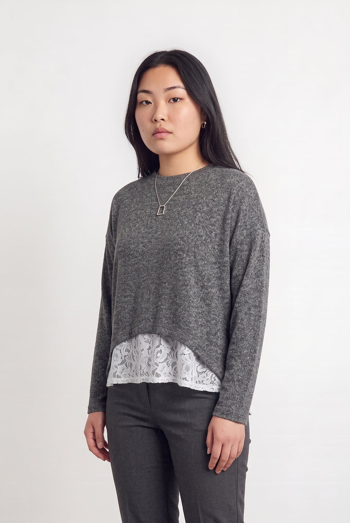 Sweat Gris - Taille L/40