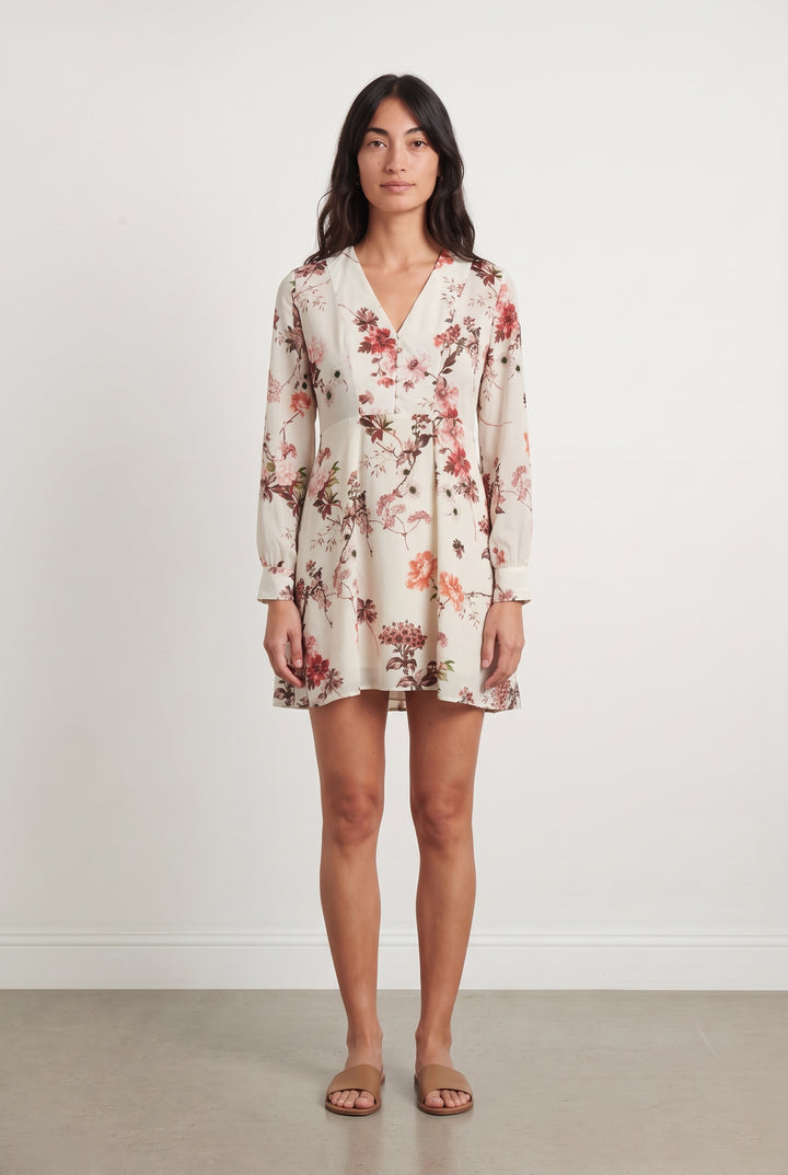 Robe Courte Beige - Taille XS/34