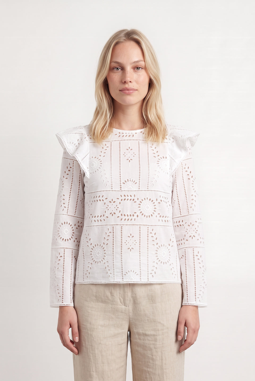 Top Blanc - Taille L/40