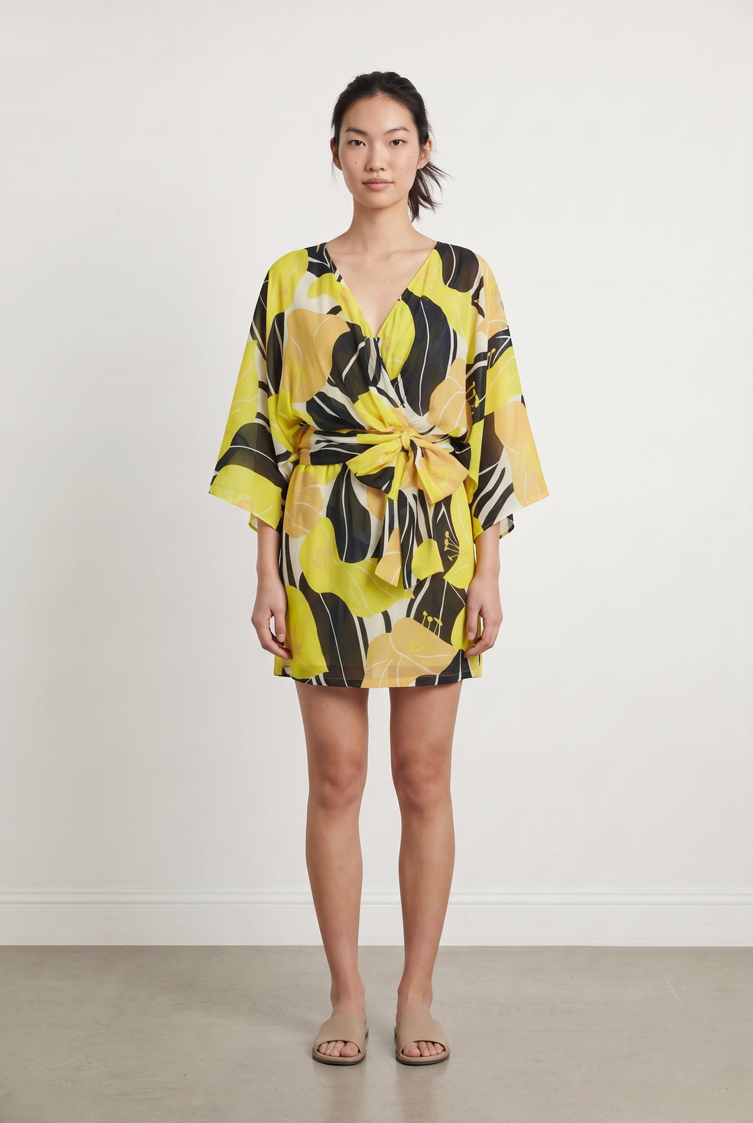 Robe Courte Jaune - Taille S/36