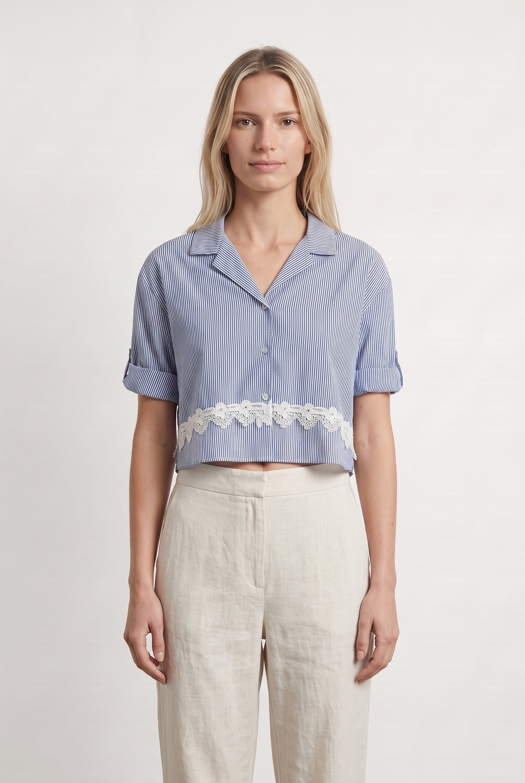 Chemisier Bleue - Taille M/38