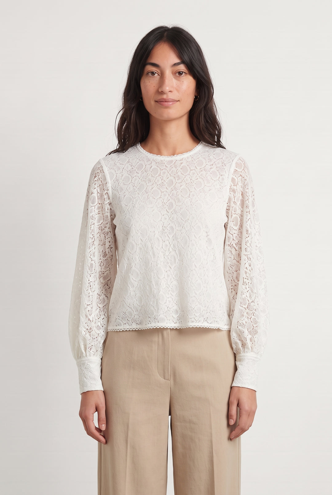 Top Beige - Taille S/36