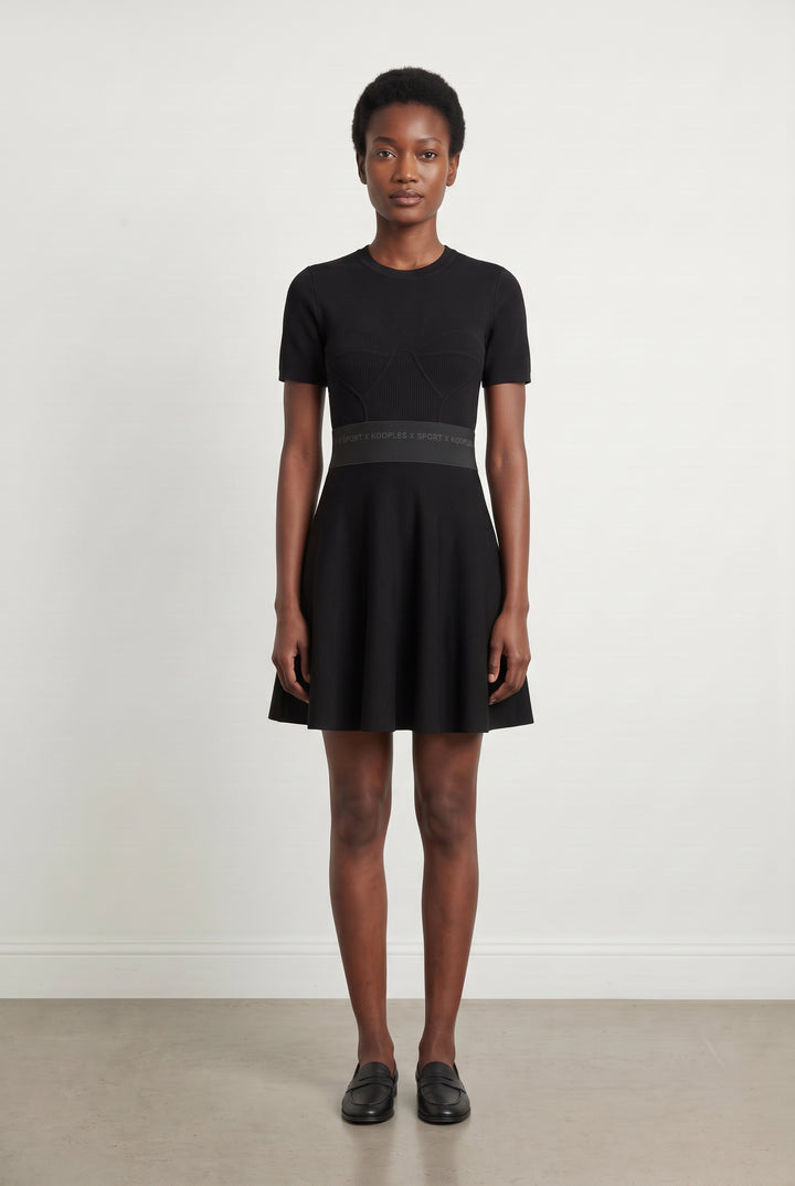 Robe Courte Noire - Taille S/36