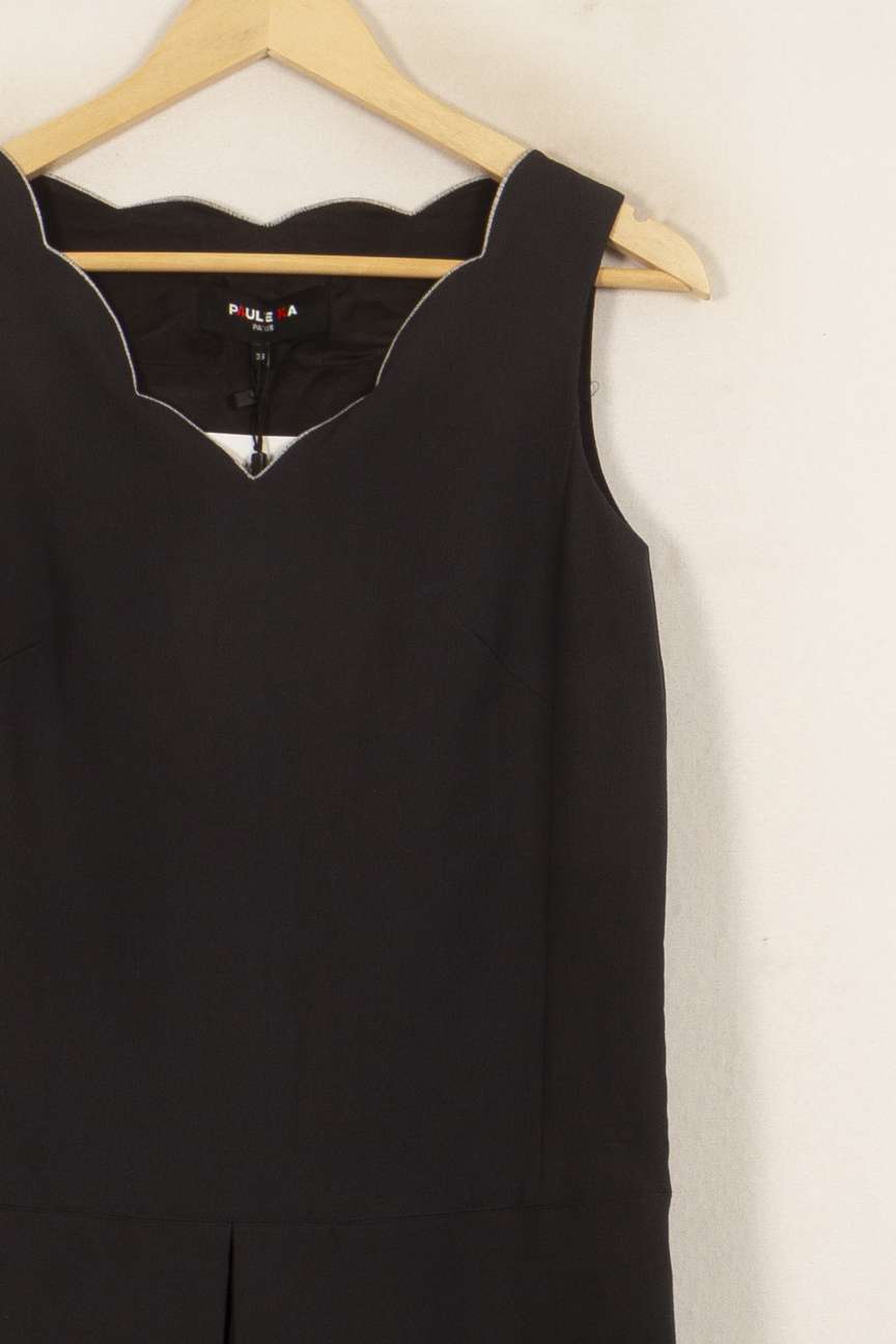 Robe Noire - Taille M/38 de la marque Paule Ka | PARAD11653 - Vendu par Paradigme - Image 2