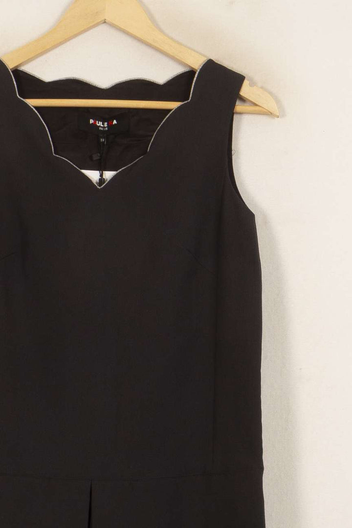 Robe Noire - Taille M/38 de la marque Paule Ka | PARAD11653 - Vendu par Paradigme - Image 2