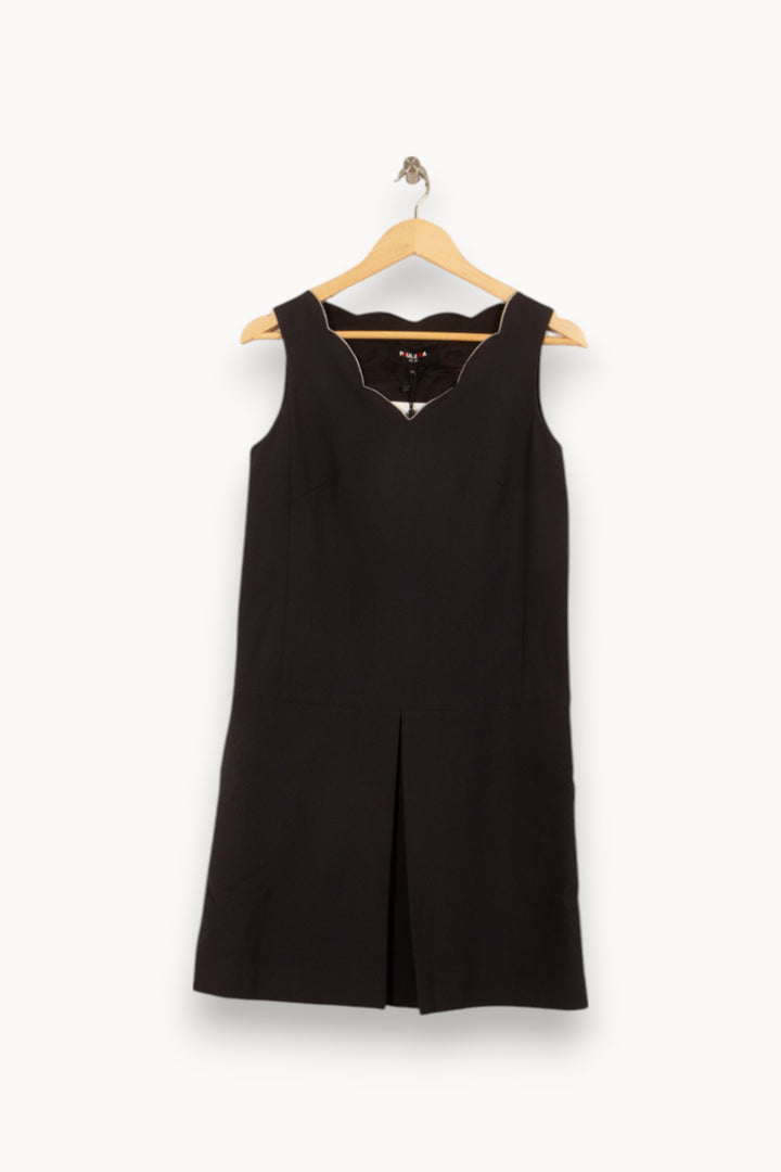 Robe Noire - Taille M/38 de la marque Paule Ka | PARAD11653 - Vendu par Paradigme - Image 1
