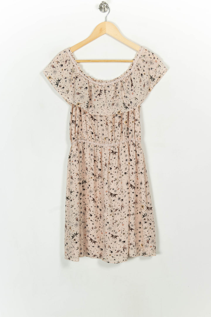 Robe Courte Beige - Taille S/36