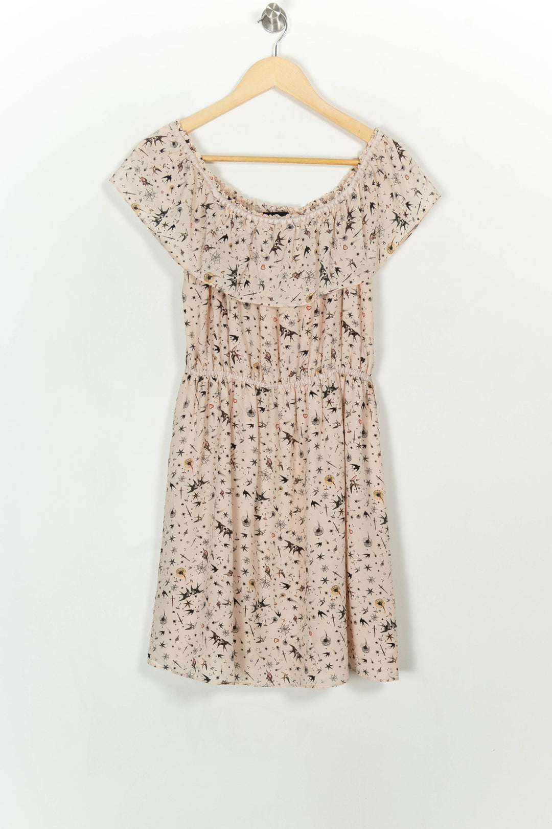 Robe Courte Beige - Taille S/36