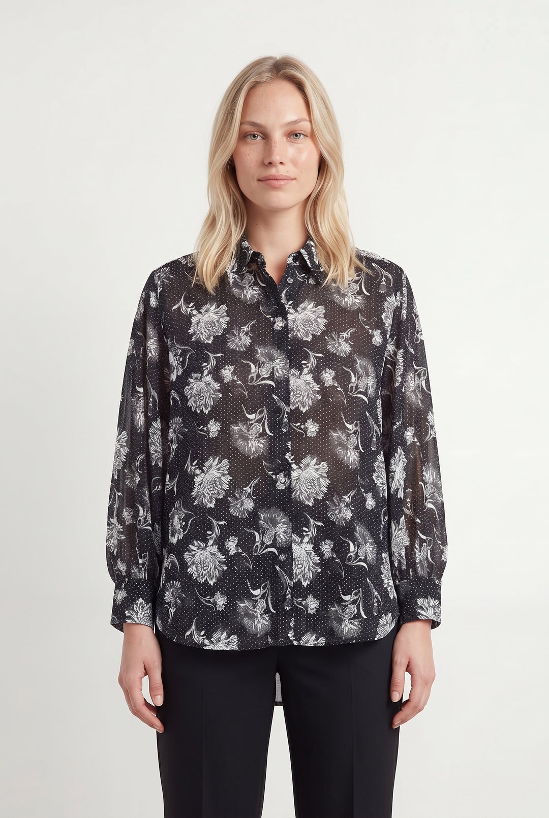 Chemisier Noire - Taille L/40
