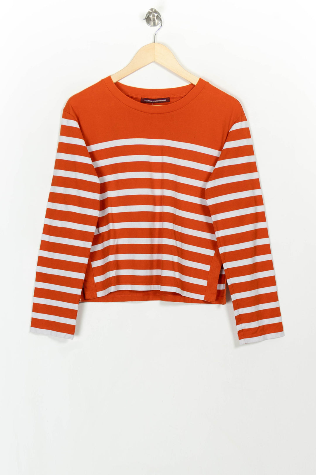 Marinière Rouge et Blanche - Taille M/38 de la marque Comptoir des Cotonniers | PARAD116659 - Vendu par Paradigme - Image 2