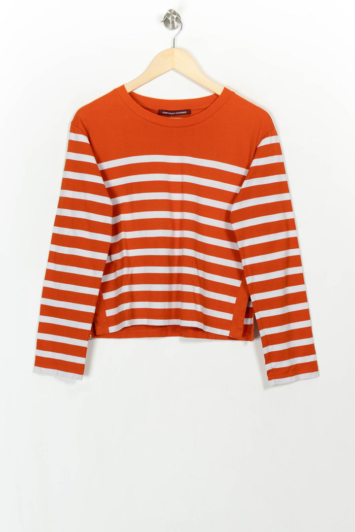 Marinière Rouge et Blanche - Taille M/38 de la marque Comptoir des Cotonniers | PARAD116659 - Vendu par Paradigme - Image 2