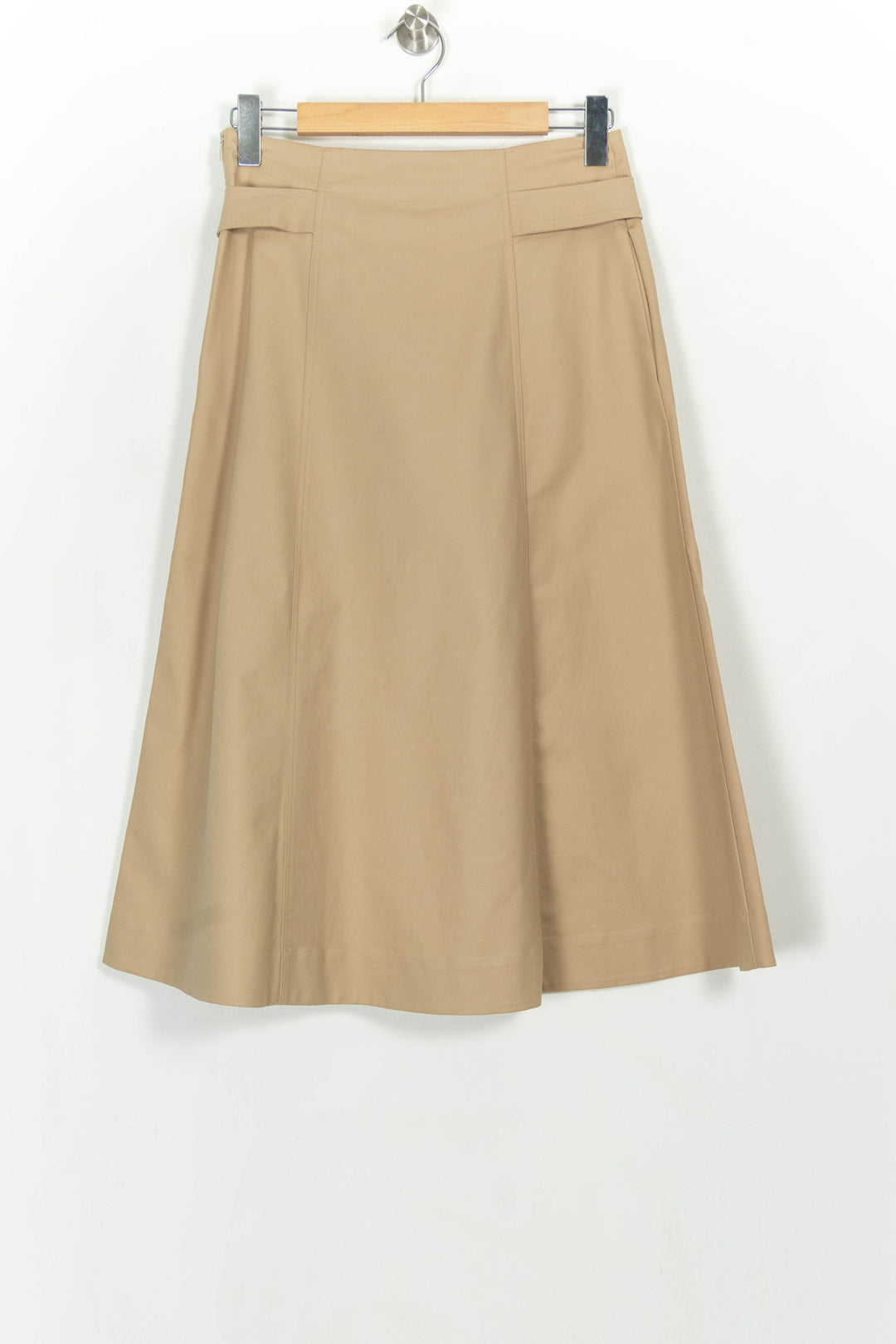 Jupe Midi Beige - Taille M/38 de la marque Caroll | PARAD116664 - Vendu par Paradigme - Image 5