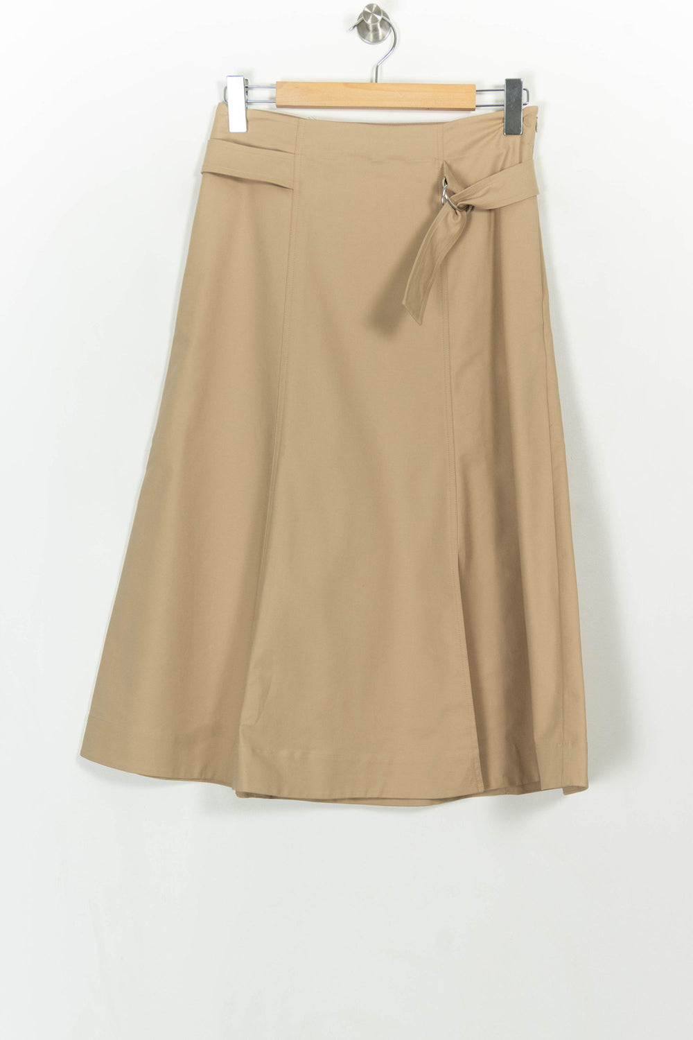 Jupe Midi Beige - Taille M/38 de la marque Caroll | PARAD116664 - Vendu par Paradigme - Image 2