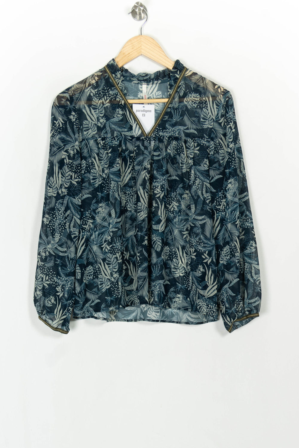 Blouse Bleu et Blanc - Taille M/38 de la marque I.Code | PARAD116669 - Vendu par Paradigme - Image 2