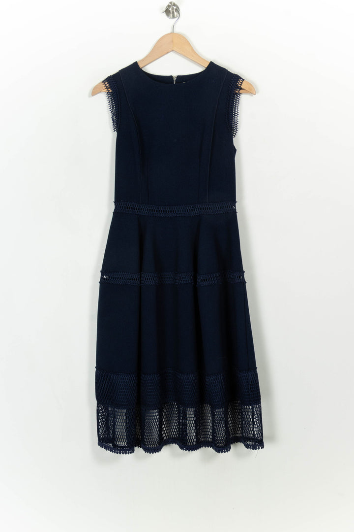 Robe Midi Bleue - Taille M/38 de la marque Gerard Darel | PARAD116670 - Vendu par Paradigme - Image 2