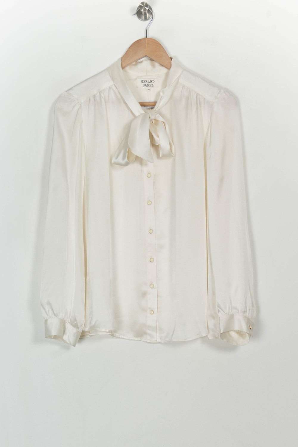 Blouse Blanche - Taille M/38 de la marque Gerard Darel | PARAD116671 - Vendu par Paradigme - Image 2