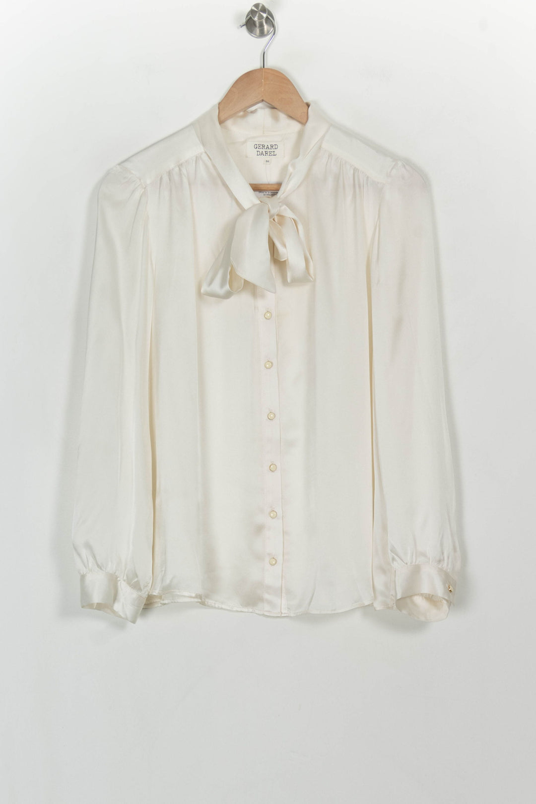 Blouse Blanche - Taille M/38 de la marque Gerard Darel | PARAD116671 - Vendu par Paradigme - Image 2