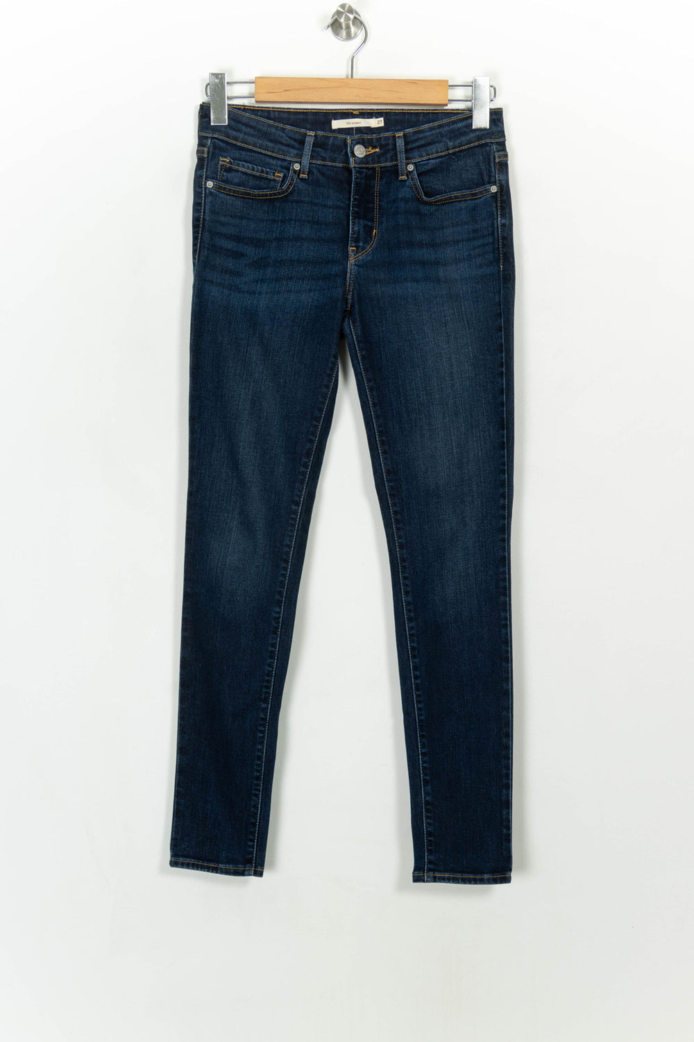 Jean Slim Bleu - Taille S/36 de la marque Levi's | PARAD116674 - Vendu par Paradigme - Image 2